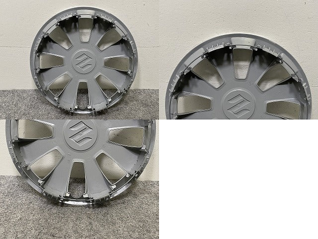 エブリィ/クリッパー NV100/スクラム/ミニキャブ DA17V/DR/DG/DS DA64V/DR/DG/DS 純正  ホイールキャップ 12インチ シルバー(143714)