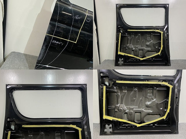 ハイエース/レジアスエース 200系/1型/2型/3型/4型/5型/6型/7型/ワイド 純正 右 スライドドア ブラックマイカ 209 トヨタ(143716)