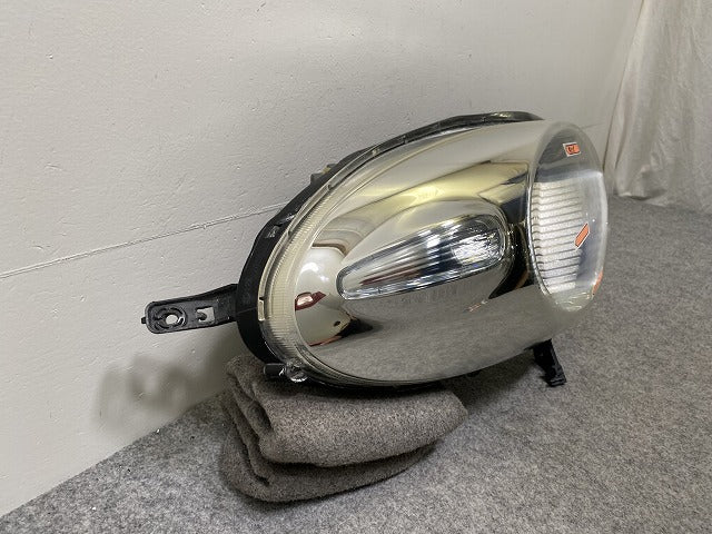 マーチ K12/AK12/BNK12/YK12 純正 右 ヘッドライト/ランプ キセノン HID AFS無 バラスト レベライザー 刻印R ICHIKOH VALEO 1817(143738)