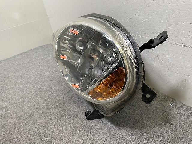 マーチ K12/AK12/BNK12/YK12 純正 右 ヘッドライト/ランプ キセノン HID AFS無 バラスト レベライザー 刻印R ICHIKOH VALEO 1817(143738)