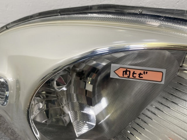 マーチ K12/AK12/BNK12/YK12 純正 右 ヘッドライト/ランプ キセノン HID AFS無 バラスト レベライザー 刻印R ICHIKOH VALEO 1817(143738)