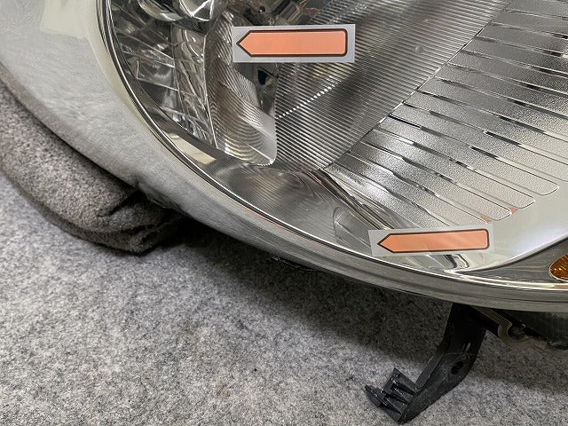 マーチ K12/AK12/BNK12/YK12 純正 右 ヘッドライト/ランプ キセノン HID AFS無 バラスト レベライザー 刻印R ICHIKOH VALEO 1817(143738)