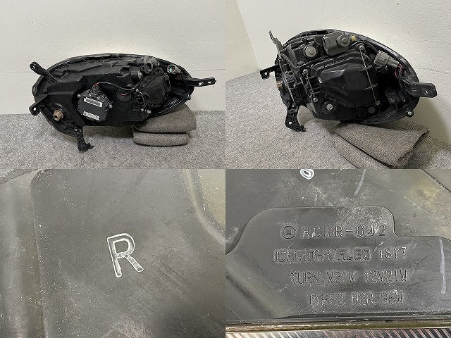 マーチ K12/AK12/BNK12/YK12 純正 右 ヘッドライト/ランプ キセノン HID AFS無 バラスト レベライザー 刻印R ICHIKOH VALEO 1817(143738)