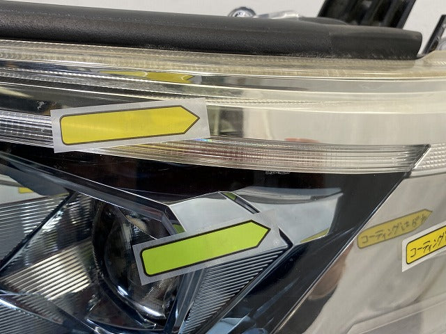 ヴェルファイア 30系/AGH30W/AGH35W/GGH30W/GGH35W ハイブリッド/AYH30W 純正 後期 左 ヘッドライト/ランプ LED 刻印ル 58-96(143773)