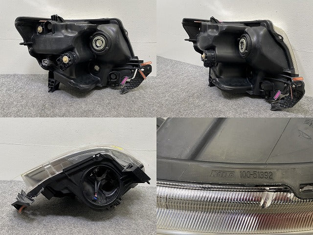 タント カスタム/トップエディション LA600S/LA610S 純正 左 ヘッドライト/ランプ LED レベライザー KOITO 100-51392 ダイハツ(143774)