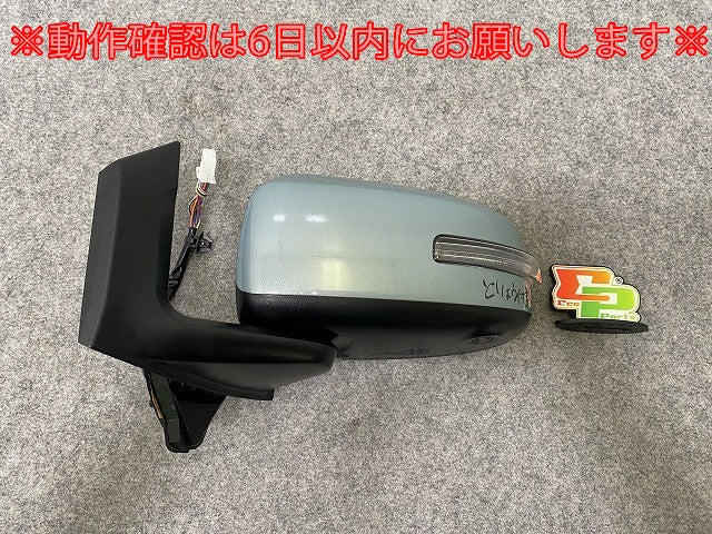 デイズ/eKワゴン B43W B46W/B33W B36W 純正 左 ドアミラー 11線 カメラウインカー付 ishizaki 538/5416 ソーダブルーパール DAM(143793)