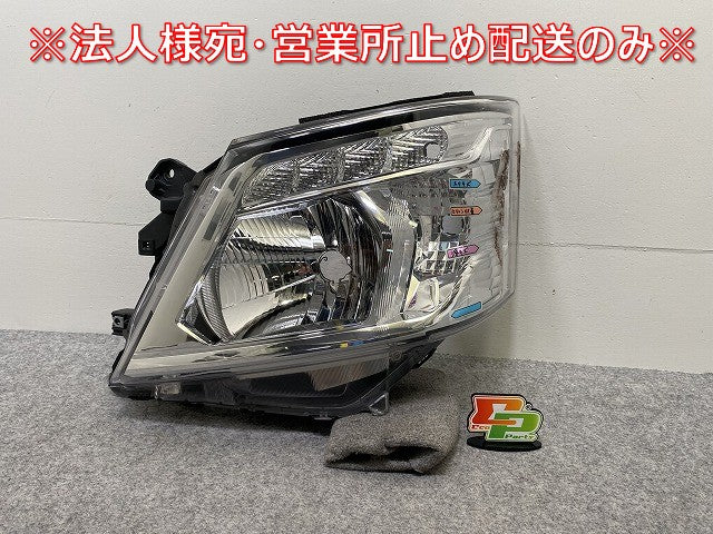 キャラバン NV350 標準/ワイド/ライダー/GX E26 純正 後期 左 ヘッドライト/ランプ ハロゲンLED 刻印A ICHIKOH 1946 26075-5YE5B(143802)