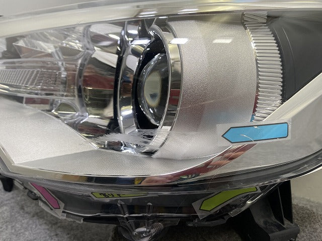 ジャンク!デイズ ハイウェイスター B21W 純正 左 ヘッドライト/ランプ LED レベライザー STANLEY W1048 日産(143826)