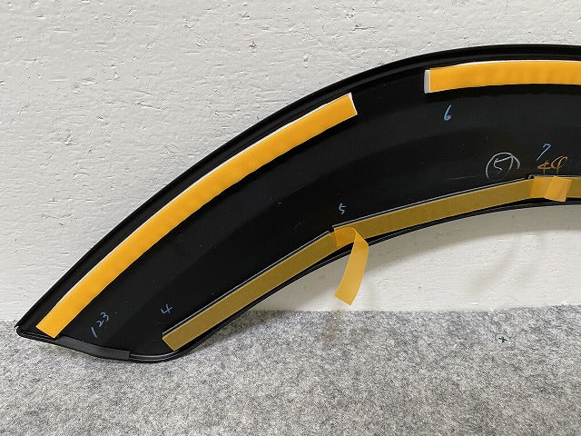 新品!カローラ クロス ZSG10/MXGA10/ZVG11/ZVG15/ZVG13/ZVG16 純正 左 リア ドアオーバーフェンダー/モデリスタ 75742-ZG100-10(143838)