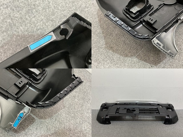 ハスラー タフワイルド/MR92S/MR52S 純正 リア バンパー 71741-59S6 スチールシルバーメタリック ZVC スズキ(143848)