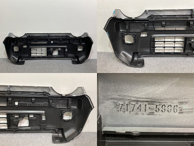 ハスラー タフワイルド/MR92S/MR52S 純正 リア バンパー 71741-59S6 スチールシルバーメタリック ZVC スズキ(143848)