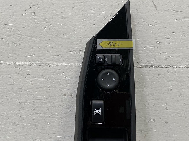 サクラ/SAKURA B6AW 純正 右 運転席 パワーウィンドウ スイッチ PA6-GF30 ブラック ソリッド 日産(143851)
