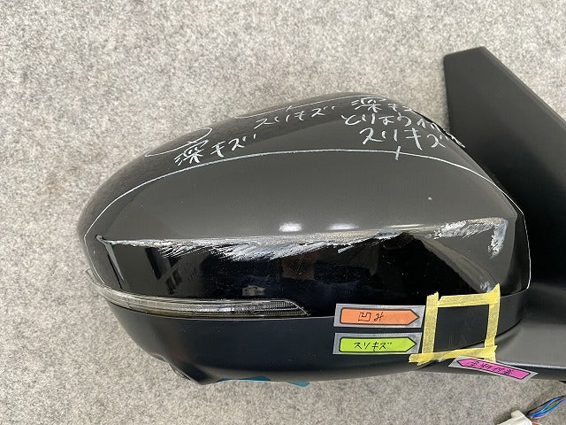 セレナ ハイウェイスター/X/XV/C28/NC28/GC28 e-POWER/FC28/FNC28/GFC28 純正 右 ドアミラー 9線 カメラウインカー付 8346/5432(143872)