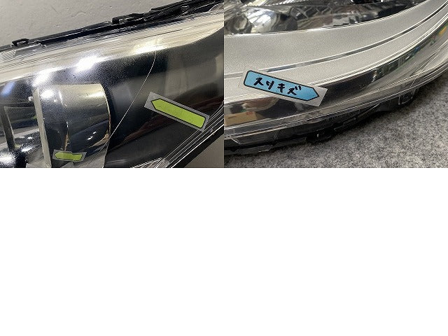 デイズ B21W 純正 左 ヘッドライト/ランプ レベライザーハロゲン STANLEY W1047 26060-6A03E 日産(143905)