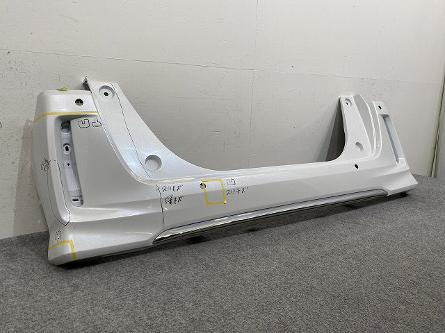 N-BOX/NBOX Nボックス カスタム/JF3/JF4 純正 後期 リア バンパー 71501-TTA-J200 プラチナホワイトパール NH883P ホンダ(143942)