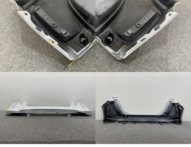 N-BOX/NBOX Nボックス カスタム/JF3/JF4 純正 後期 リア バンパー 71501-TTA-J200 プラチナホワイトパール NH883P ホンダ(143942)