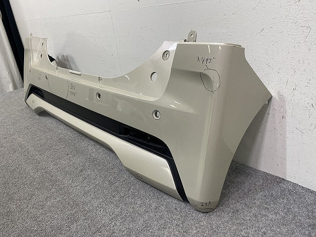 ルークス ハイウェイスター B44A/B45A/B47A/B48A 純正 リア バンパー 85022 7NA-0 フローズンバニラパール HAK 日産(143997)