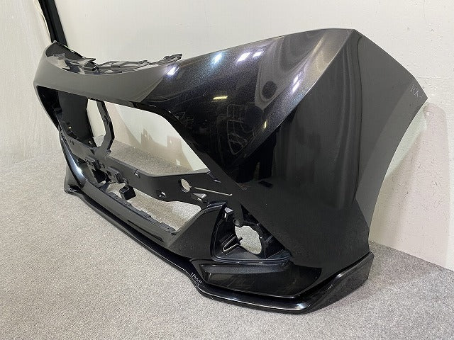 タンク/ジャスティ カスタム M900A/M910A/M900F/M910F 純正 前期 フロント バンパー スポイラー付 52119-B1300 ブラックマイカ(144021)