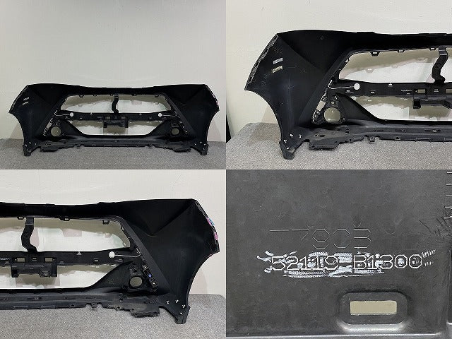 タンク/ジャスティ カスタム M900A/M910A/M900F/M910F 純正 前期 フロント バンパー スポイラー付 52119-B1300 ブラックマイカ(144021)