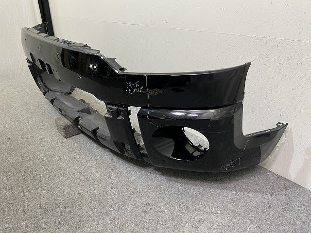 デリカD:5/D5 CV1W/CV2W/CV4W/CV5W 純正 前期 フロント バンパー 6400F818ZZ ダイヤモンドブラックマイカ X37 三菱(144023)