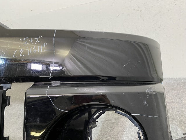 デリカD:5/D5 CV1W/CV2W/CV4W/CV5W 純正 前期 フロント バンパー 6400F818ZZ ダイヤモンドブラックマイカ X37 三菱(144023)