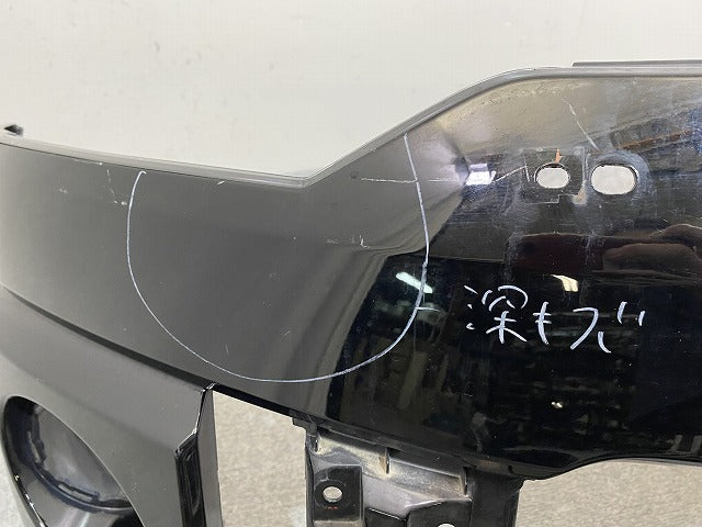 デリカD:5/D5 CV1W/CV2W/CV4W/CV5W 純正 前期 フロント バンパー 6400F818ZZ ダイヤモンドブラックマイカ X37 三菱(144023)