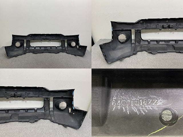 デリカD:5/D5 CV1W/CV2W/CV4W/CV5W 純正 前期 フロント バンパー 6400F818ZZ ダイヤモンドブラックマイカ X37 三菱(144023)