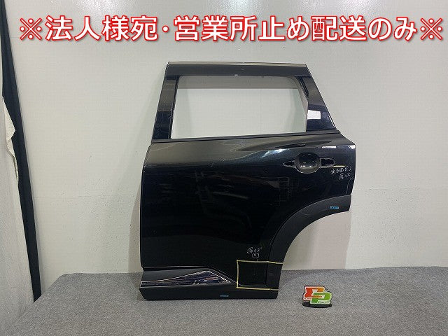 エクストレイル/X-TRAIL T33/SNT33 純正 左 リア ドア バイザー付 ブラック メタリック 日産(144122)