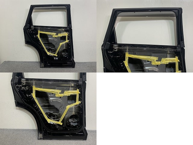 エクストレイル/X-TRAIL T33/SNT33 純正 左 リア ドア バイザー付 ブラック メタリック 日産(144122)