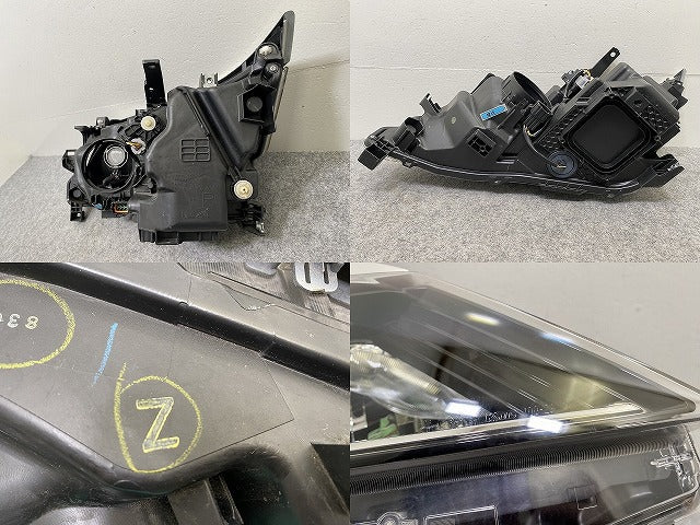 セレナ ハイウェイスター/S/X/G/XV/C27/GFC27/GFNC27/GC27/GNC27 純正 前期 右 ヘッドライト/LED レベライザー 刻印Z 100-23721(144138)