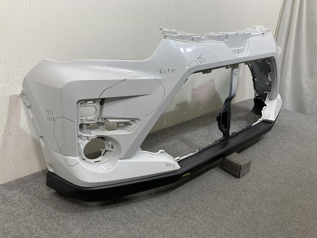 ライズ/ロッキー/レックス A200/A210/A201/A202/A/S/F 純正 フロント バンパー 52119-B1410 シャイニングホワイトパール W25(144142)
