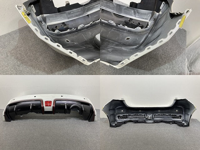 ノート/NOTE ニスモ/NISMO/E12 S/E12改 e-POWER/HE12 純正 後期 リア バンパー 85022 8A47*/749* ブリリアントホワイトパール QAB(144147)