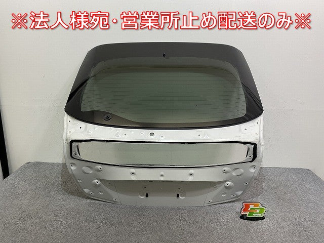 プリウス 50系/ZVW50/ZVW51/ZVW55 純正 リアゲート/バックドア/リアハッチ ガラス付 ホワイトパールクリスタルシャイン 070 トヨタ(144173)