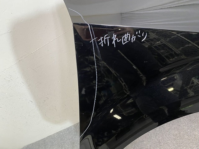 オーラ/AURA FE13/FSNE13 純正 右 フロント フェンダー ミッドナイトブラック GAT 日産(144187)
