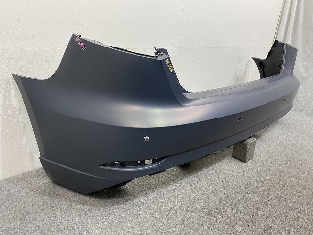 新品!A3 8V系 2017-2020/スポーツバック 純正 リア バンパー 付属品 8点有り 8V4.807.385.F 未塗装 アウディ(144203)