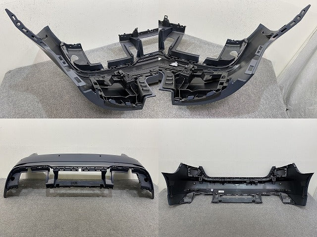 新品!A3 8V系 2017-2020/スポーツバック 純正 リア バンパー 付属品 8点有り 8V4.807.385.F 未塗装 アウディ(144203)