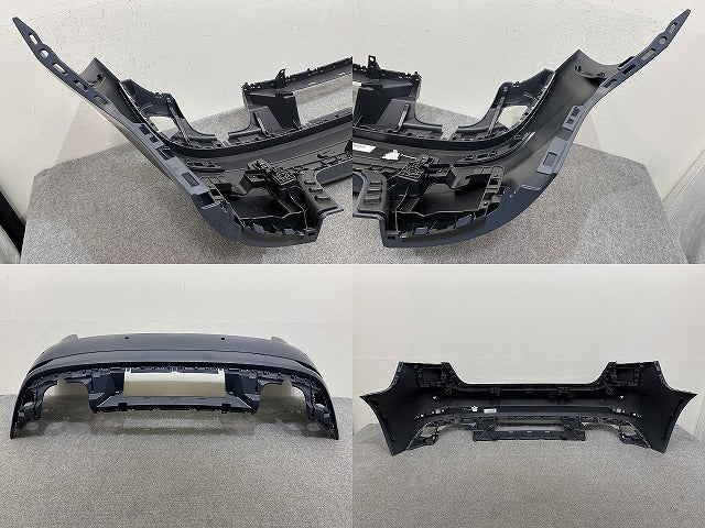 新品!A3 8V系 2017-2020/スポーツバック 純正 リア バンパー 付属品 8点 有り 8V4.807.385.E 8V4807067LGRU 未塗装 アウディ(144204)