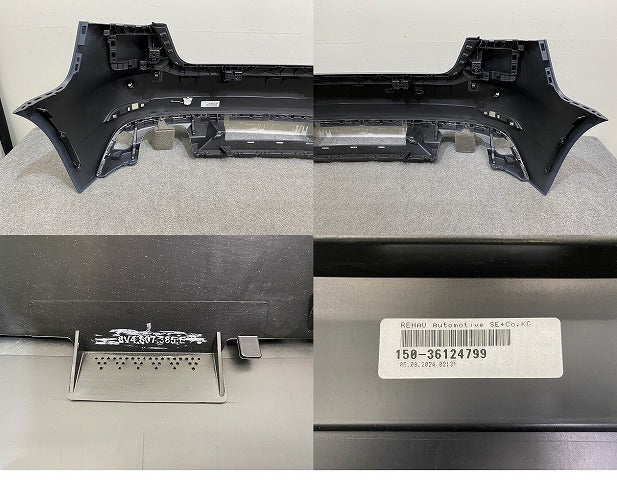新品!A3 8V系 純正 リア バンパー 8V4.807.385 8V4807067LGRU 未塗装 アウディ(144215)