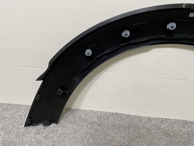 新品!R55 クラブマン R56 3ドア R57 R58 クーペ R59/純正 右 フロント フェンダーアーチモール/オーバーフェンダー 146149-10(144242)