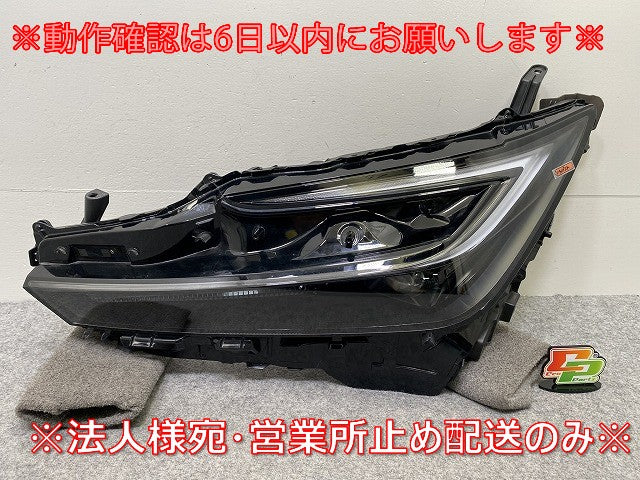 プリウス 60系/ZVW60/ZVW65/MXWH60/MXWH65/MXWH61 純正 左 ヘッドライト/ランプ LED 刻印X KOITO 47-123 81106-47A90 トヨタ(144255)