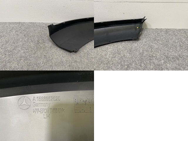 新品!GLAクラス X156 W156/2017-2019 純正 左 フロント バンパートリム A 1568852525 素地 メルセデスベンツ(144295)