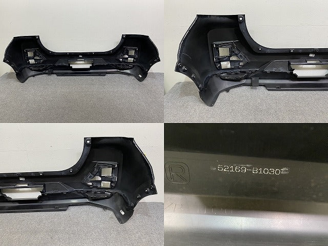 ライズ/ロッキー/レックス A200A/A210A/A201A/A202A A200S/A210S/A201S/A202S A201F 純正 リア バンパー 52169-B1030 ブラック(144297)