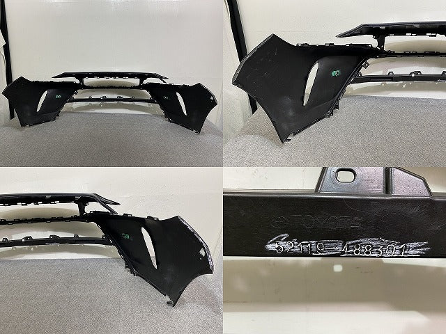 ハリアー 80系/MXUA80/MXUA85 ハイブリッド/AXUH80/AXUH85 PHEV/AXUP85 純正 フロント バンパー 52119-488301 プレシャスブラック(144300)