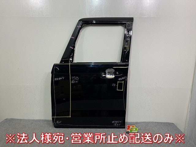 N-BOX/NBOX Nボックス JF3/JF4 純正 左 フロント ドア クリスタルブラックパール NH731P ホンダ(144301)