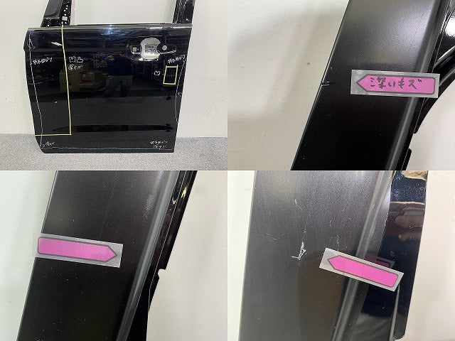N-BOX/NBOX Nボックス JF3/JF4 純正 左 フロント ドア クリスタルブラックパール NH731P ホンダ(144301)