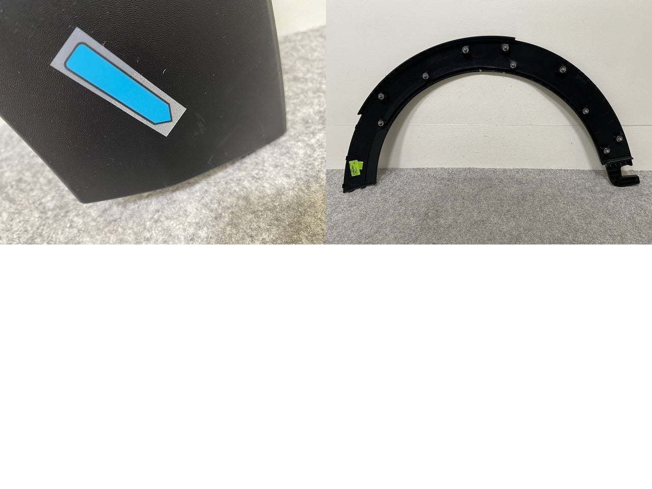 新品!ミニ F55/F56/F57 純正 右 フロント フェンダーアーチモール/オーバーフェンダー 5177 7 300 820 51777300820 素地 MINI(144314)