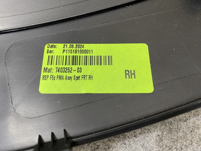 新品!ミニ F55/F56/F57 純正 右 フロント フェンダーアーチモール/オーバーフェンダー 5177 7 300 820 51777403252 素地 MINI(144323)