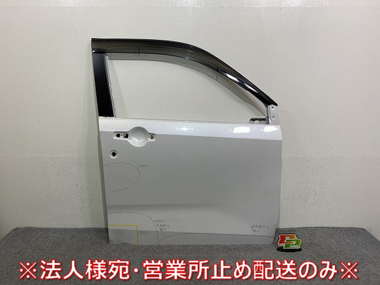サクラ/SAKURA B6AW 純正 右 フロント ドア バイザー付 ホワイトパール QBB 日産(144336)