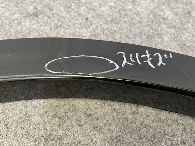 新品!ステルヴィオ 94920/94922/94929 純正 左フロント フェンダーアーチモール/オーバーフェンダー 156146589 ブラックメタリック(144339)