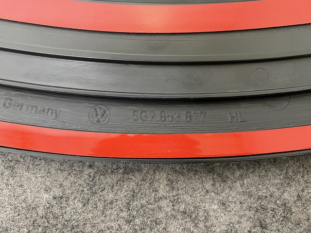 新品!ゴルフオールトラック AUCJSF 純正 左リアクォーター フェンダーアーチモール/オーバーフェンダー 5G9.853.817 5G9853817(144355)